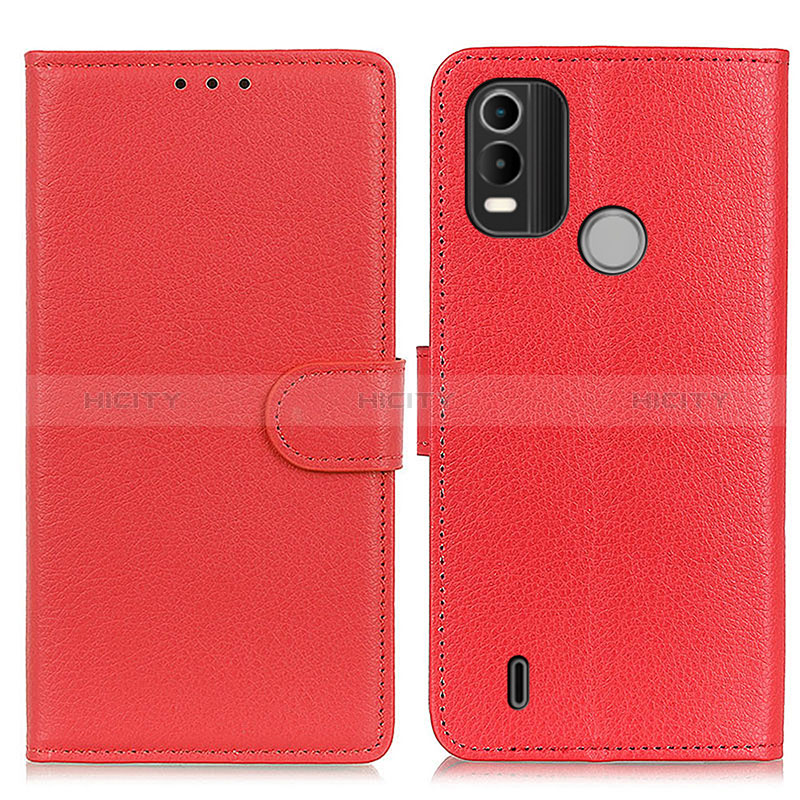 Handytasche Stand Schutzhülle Flip Leder Hülle A03D für Nokia G11 Plus Rot