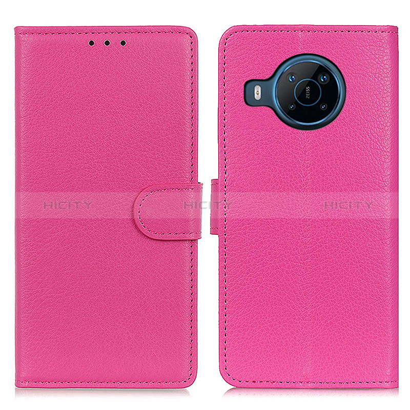 Handytasche Stand Schutzhülle Flip Leder Hülle A03D für Nokia X100 5G Pink