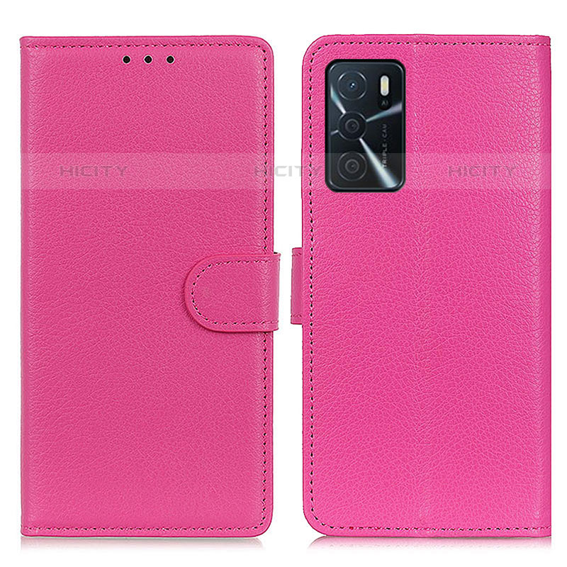 Handytasche Stand Schutzhülle Flip Leder Hülle A03D für Oppo A16s Pink Plus