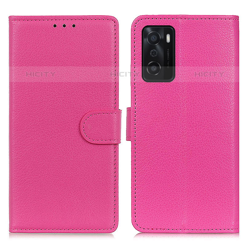 Handytasche Stand Schutzhülle Flip Leder Hülle A03D für Oppo A55S 5G Pink