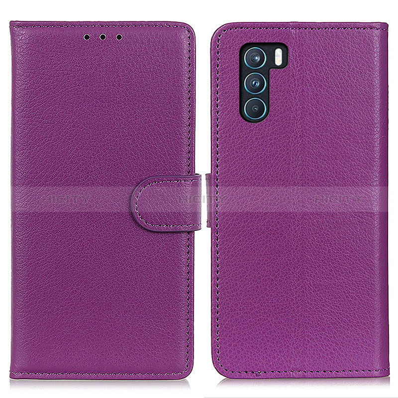 Handytasche Stand Schutzhülle Flip Leder Hülle A03D für Oppo K9 Pro 5G groß