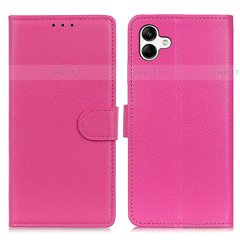 Handytasche Stand Schutzhülle Flip Leder Hülle A03D für Samsung Galaxy A04E Pink