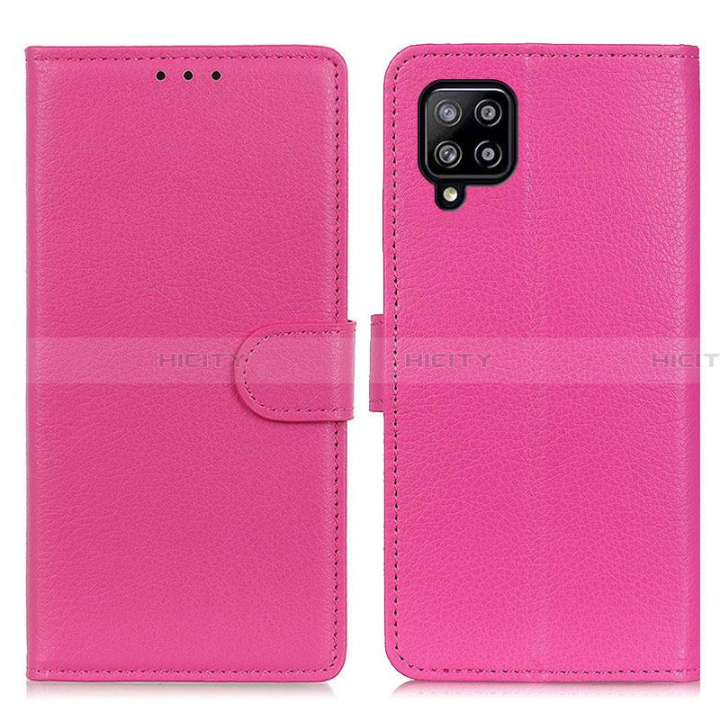 Handytasche Stand Schutzhülle Flip Leder Hülle A03D für Samsung Galaxy A22 4G Pink