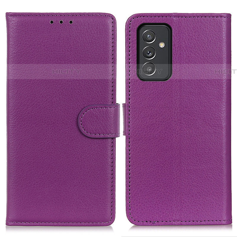 Handytasche Stand Schutzhülle Flip Leder Hülle A03D für Samsung Galaxy A24 4G Violett