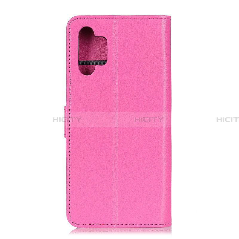 Handytasche Stand Schutzhülle Flip Leder Hülle A03D für Samsung Galaxy A32 4G Pink Plus