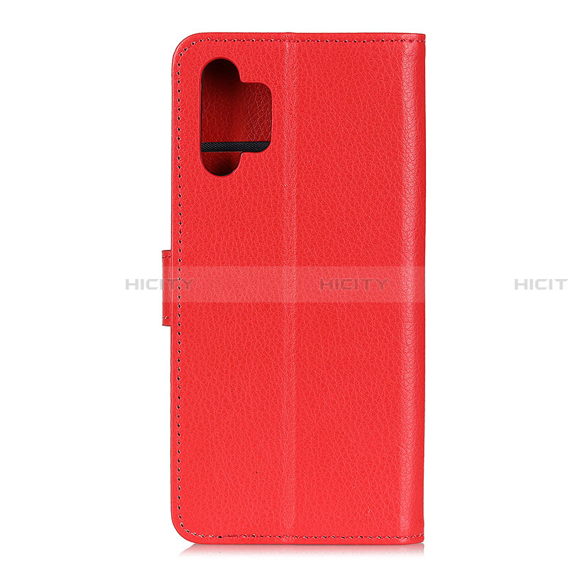 Handytasche Stand Schutzhülle Flip Leder Hülle A03D für Samsung Galaxy A32 4G Rot