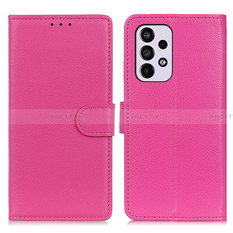 Handytasche Stand Schutzhülle Flip Leder Hülle A03D für Samsung Galaxy A33 5G Pink