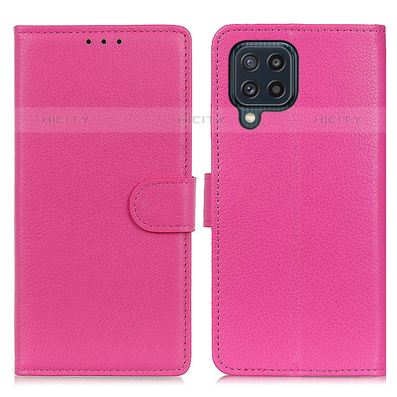 Handytasche Stand Schutzhülle Flip Leder Hülle A03D für Samsung Galaxy M32 4G Pink