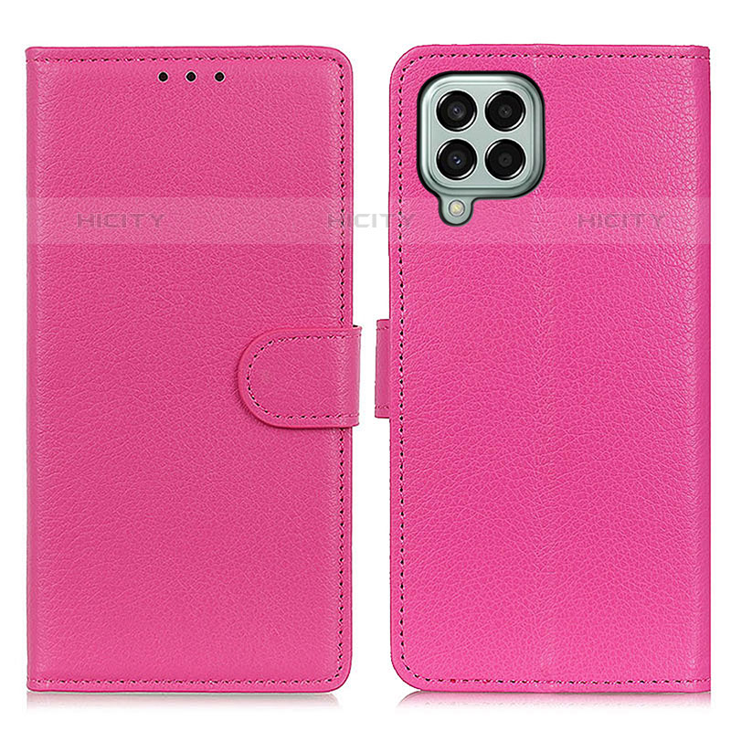 Handytasche Stand Schutzhülle Flip Leder Hülle A03D für Samsung Galaxy M33 5G Pink