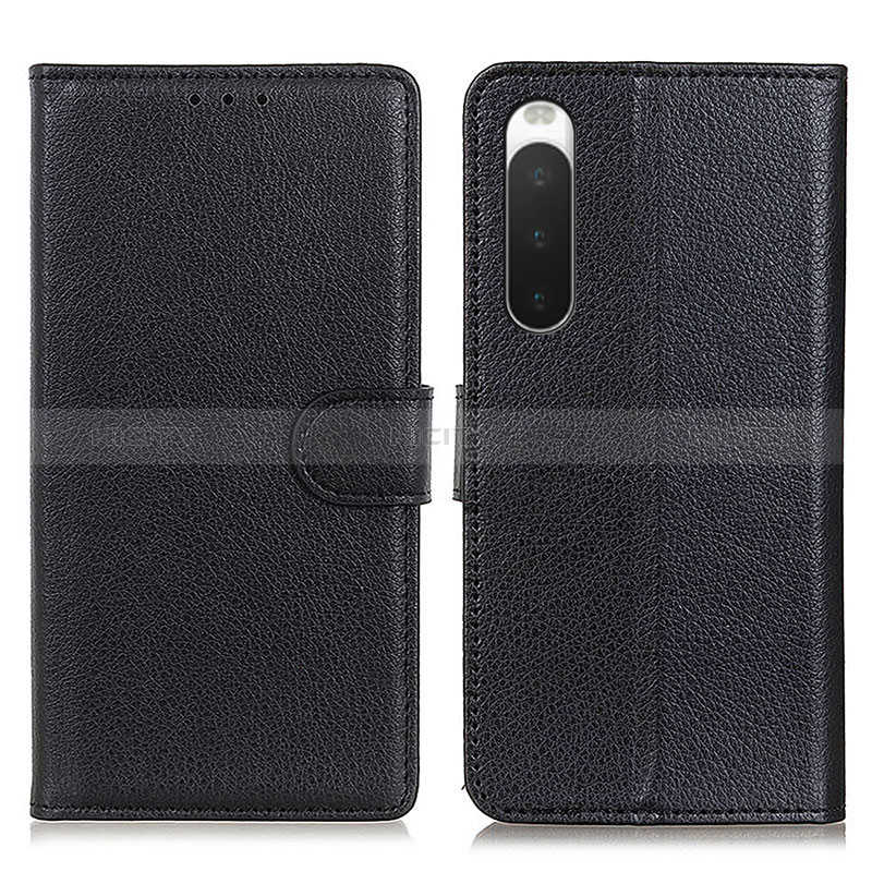 Handytasche Stand Schutzhülle Flip Leder Hülle A03D für Sony Xperia 10 IV groß