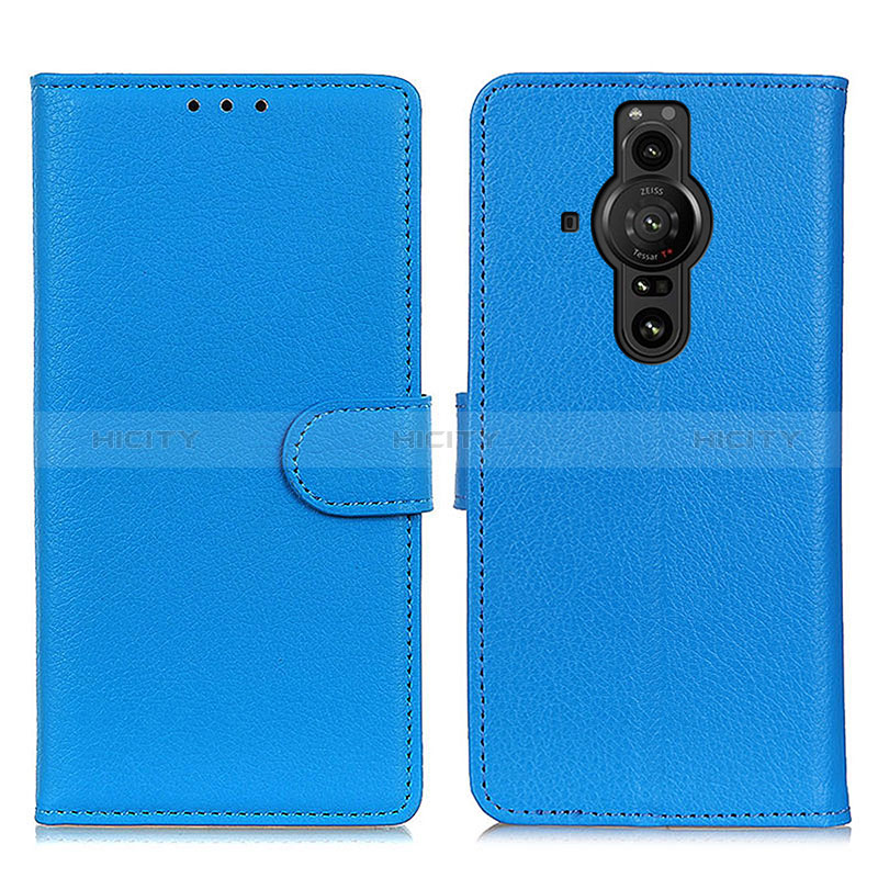 Handytasche Stand Schutzhülle Flip Leder Hülle A03D für Sony Xperia PRO-I