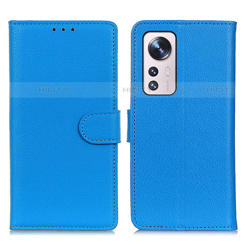 Handytasche Stand Schutzhülle Flip Leder Hülle A03D für Xiaomi Mi 12 Lite 5G Hellblau