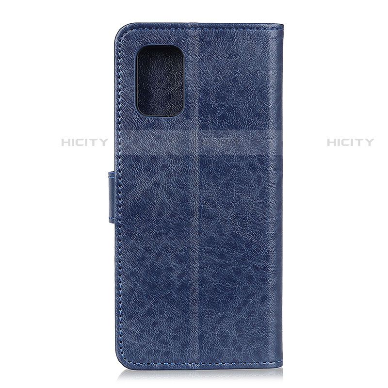 Handytasche Stand Schutzhülle Flip Leder Hülle A04D für Motorola Moto Edge S 5G Blau