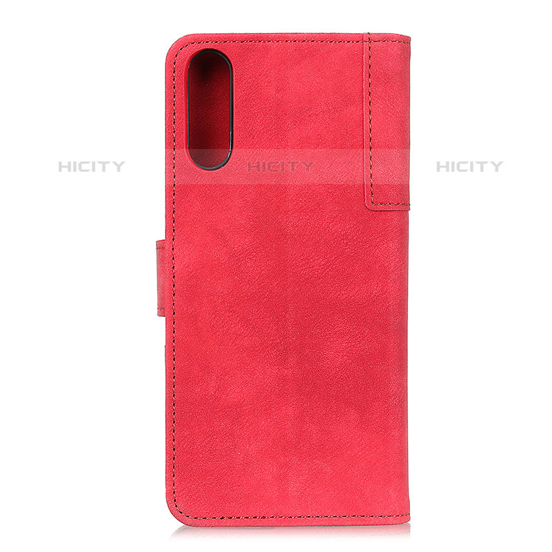 Handytasche Stand Schutzhülle Flip Leder Hülle A04D für Samsung Galaxy M02 Rot