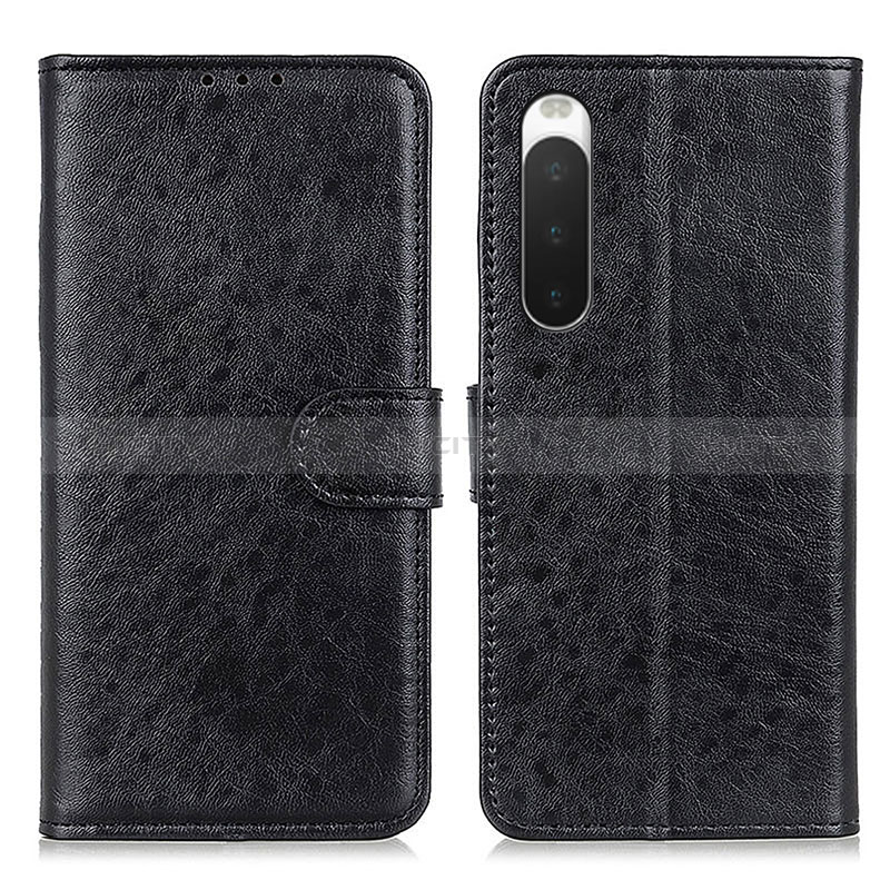 Handytasche Stand Schutzhülle Flip Leder Hülle A04D für Sony Xperia 10 IV groß