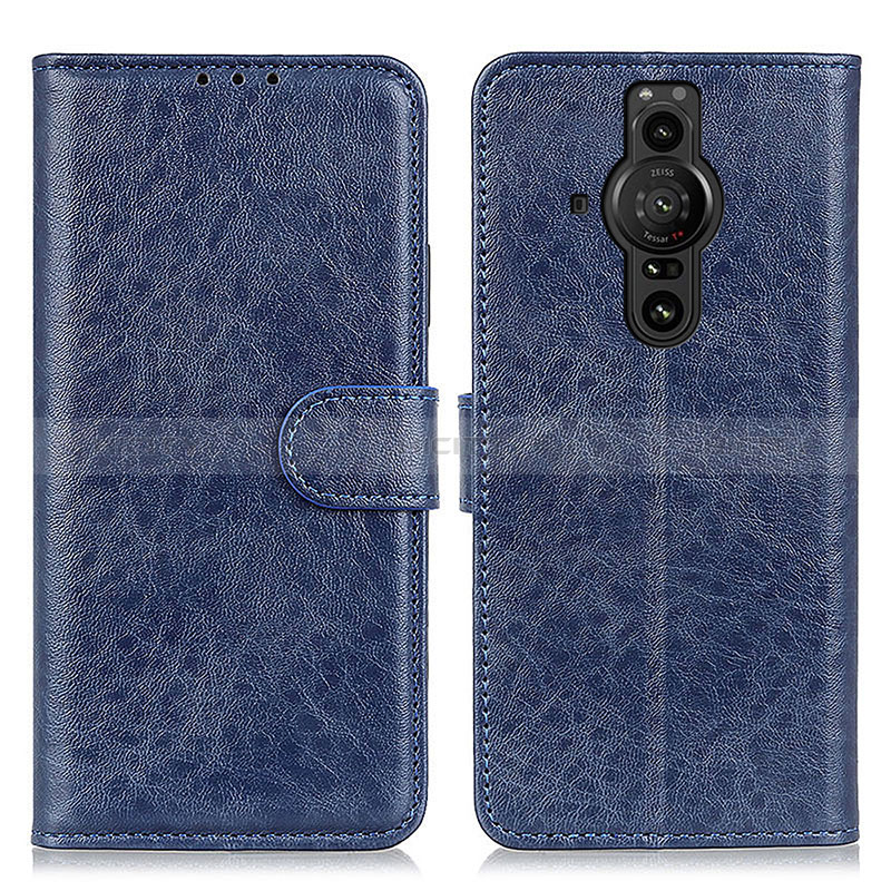 Handytasche Stand Schutzhülle Flip Leder Hülle A04D für Sony Xperia PRO-I