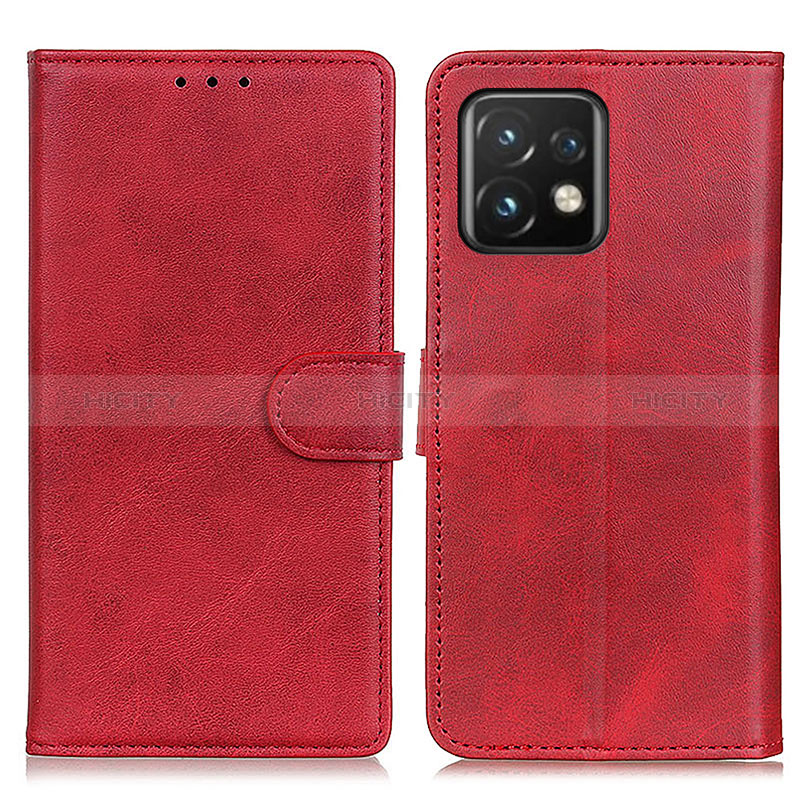 Handytasche Stand Schutzhülle Flip Leder Hülle A05D für Motorola Moto Edge Plus (2023) 5G Rot Plus