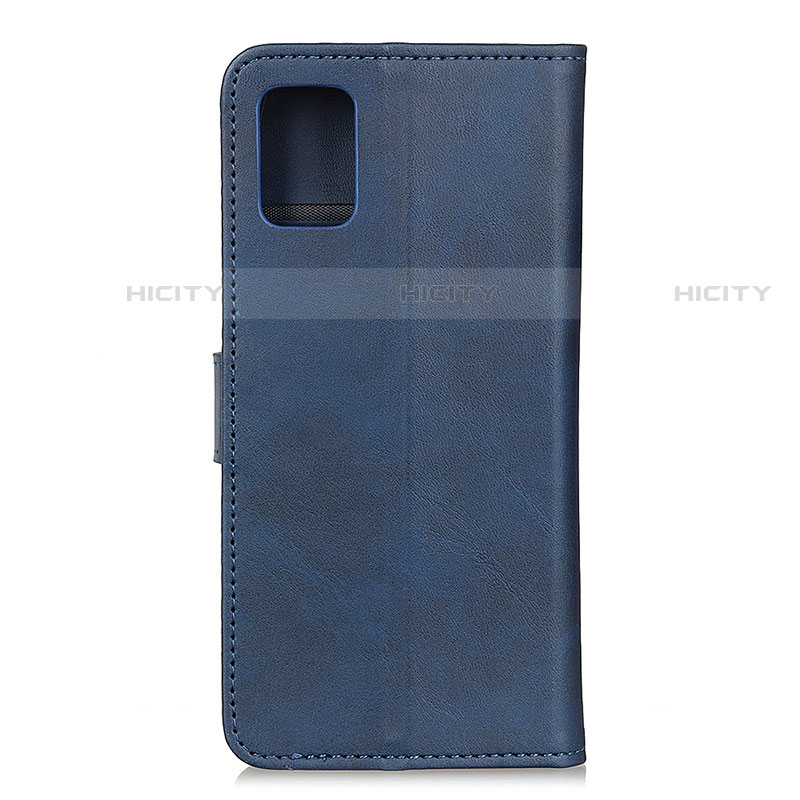 Handytasche Stand Schutzhülle Flip Leder Hülle A05D für Motorola Moto Edge S 5G Blau