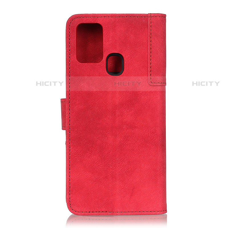 Handytasche Stand Schutzhülle Flip Leder Hülle A05D für Motorola Moto G31 Rot Plus