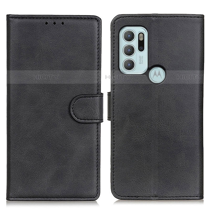 Handytasche Stand Schutzhülle Flip Leder Hülle A05D für Motorola Moto G60s groß