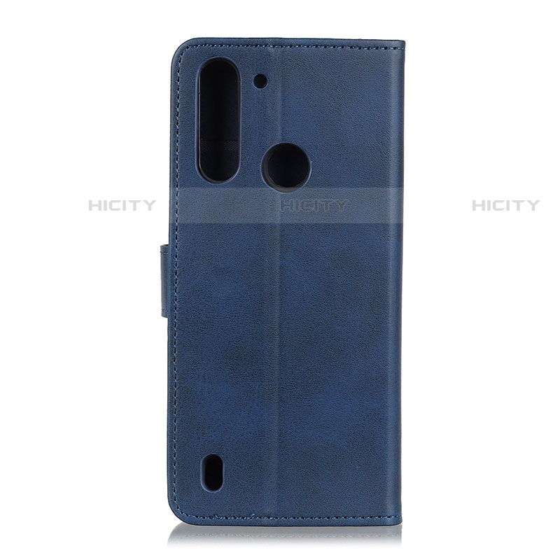 Handytasche Stand Schutzhülle Flip Leder Hülle A05D für Motorola Moto One Fusion