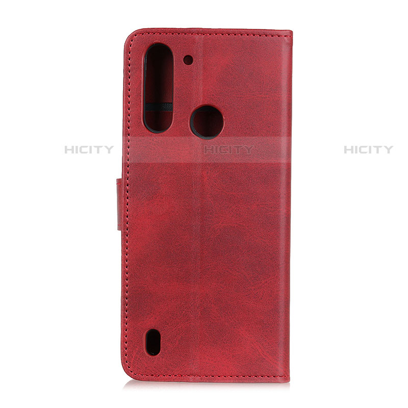 Handytasche Stand Schutzhülle Flip Leder Hülle A05D für Motorola Moto One Fusion