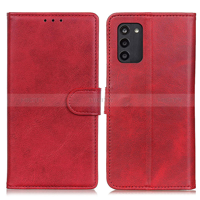 Handytasche Stand Schutzhülle Flip Leder Hülle A05D für Nokia G100 Rot