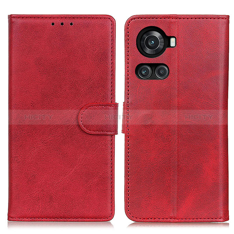 Handytasche Stand Schutzhülle Flip Leder Hülle A05D für OnePlus 10R 5G Rot