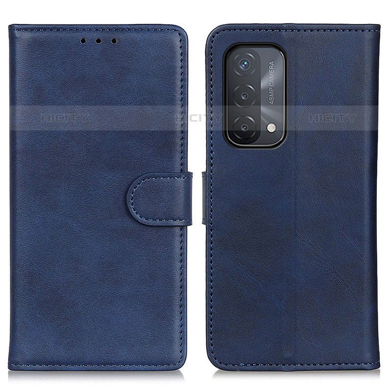 Handytasche Stand Schutzhülle Flip Leder Hülle A05D für OnePlus Nord N200 5G Blau