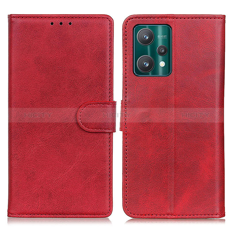 Handytasche Stand Schutzhülle Flip Leder Hülle A05D für Realme V25 5G Rot