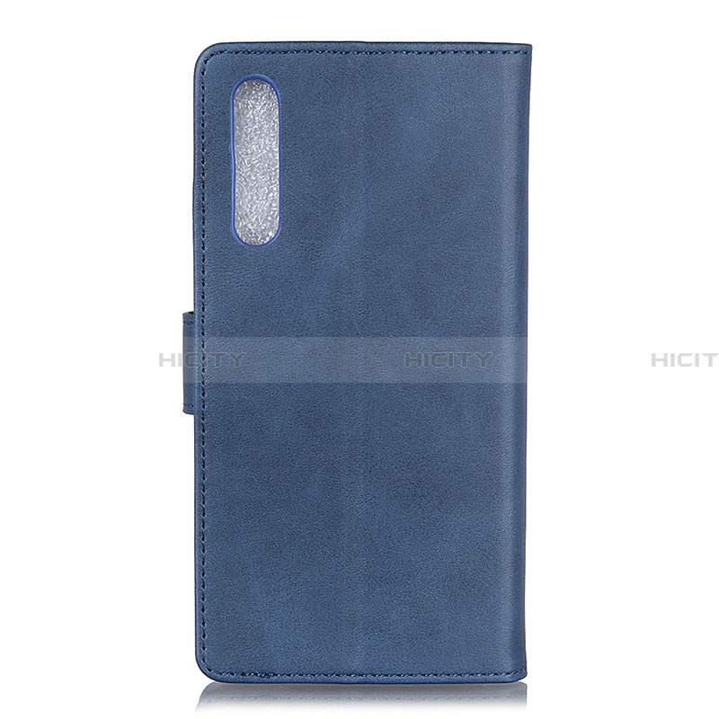 Handytasche Stand Schutzhülle Flip Leder Hülle A05D für Samsung Galaxy A02 Blau