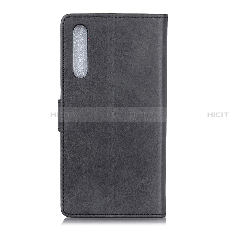 Handytasche Stand Schutzhülle Flip Leder Hülle A05D für Samsung Galaxy A02 Schwarz Plus