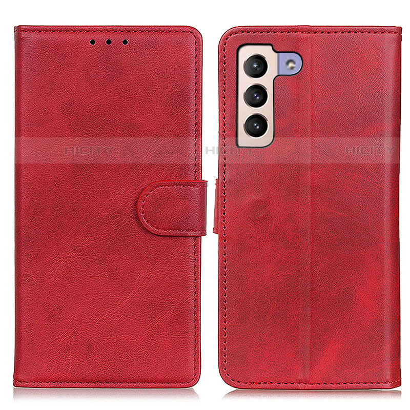 Handytasche Stand Schutzhülle Flip Leder Hülle A05D für Samsung Galaxy S21 Plus 5G Rot