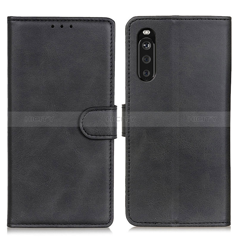 Handytasche Stand Schutzhülle Flip Leder Hülle A05D für Sony Xperia 10 III groß