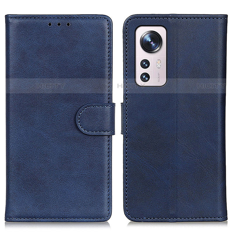 Handytasche Stand Schutzhülle Flip Leder Hülle A05D für Xiaomi Mi 12S 5G Blau