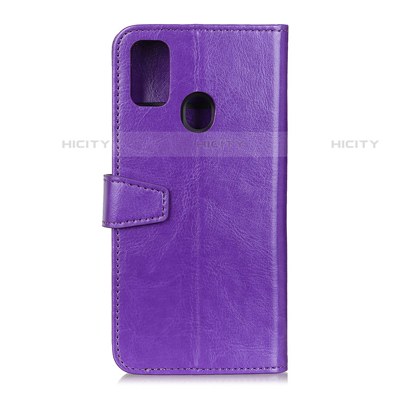 Handytasche Stand Schutzhülle Flip Leder Hülle A06D für Motorola Moto G31 Violett