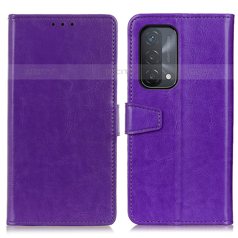 Handytasche Stand Schutzhülle Flip Leder Hülle A06D für OnePlus Nord N200 5G Violett