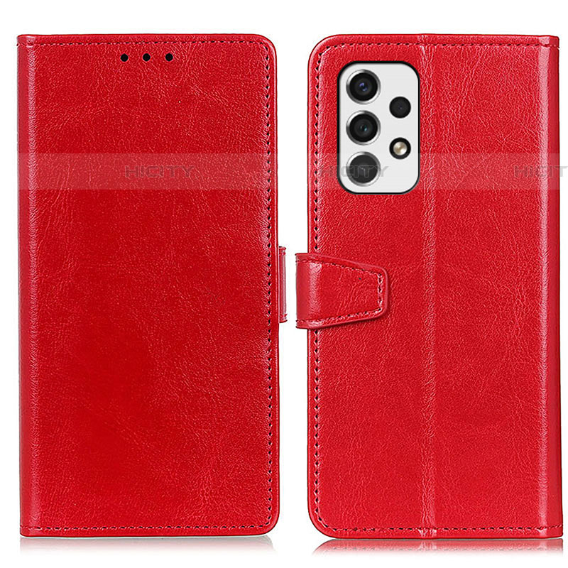 Handytasche Stand Schutzhülle Flip Leder Hülle A06D für Samsung Galaxy A53 5G Rot Plus