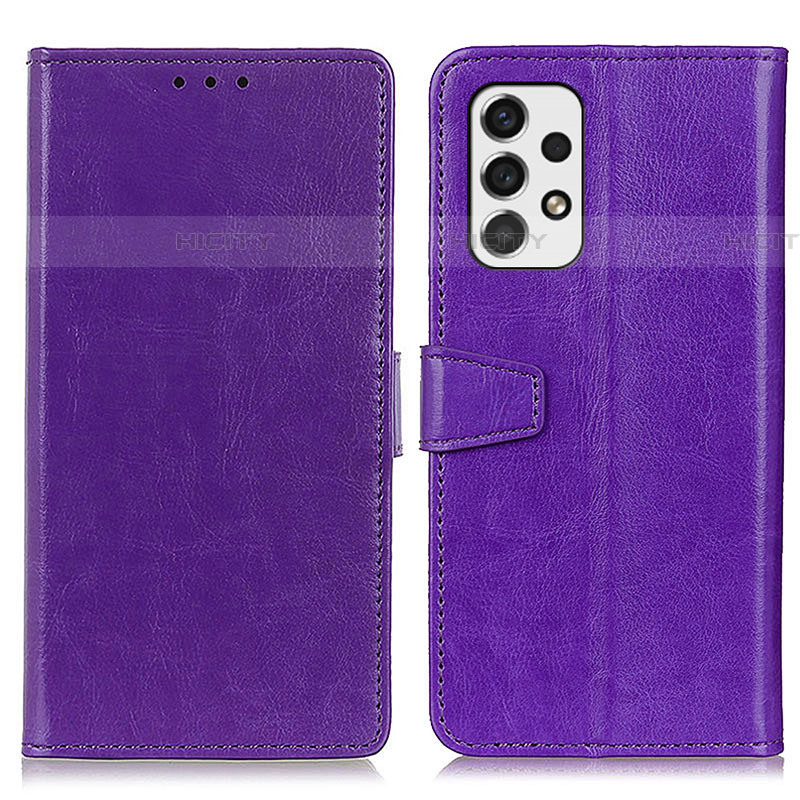 Handytasche Stand Schutzhülle Flip Leder Hülle A06D für Samsung Galaxy A53 5G Violett