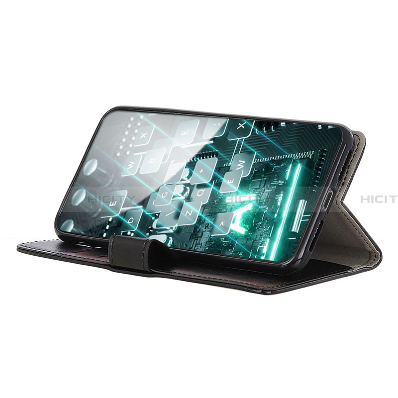 Handytasche Stand Schutzhülle Flip Leder Hülle A06D für Samsung Galaxy F02S SM-E025F groß