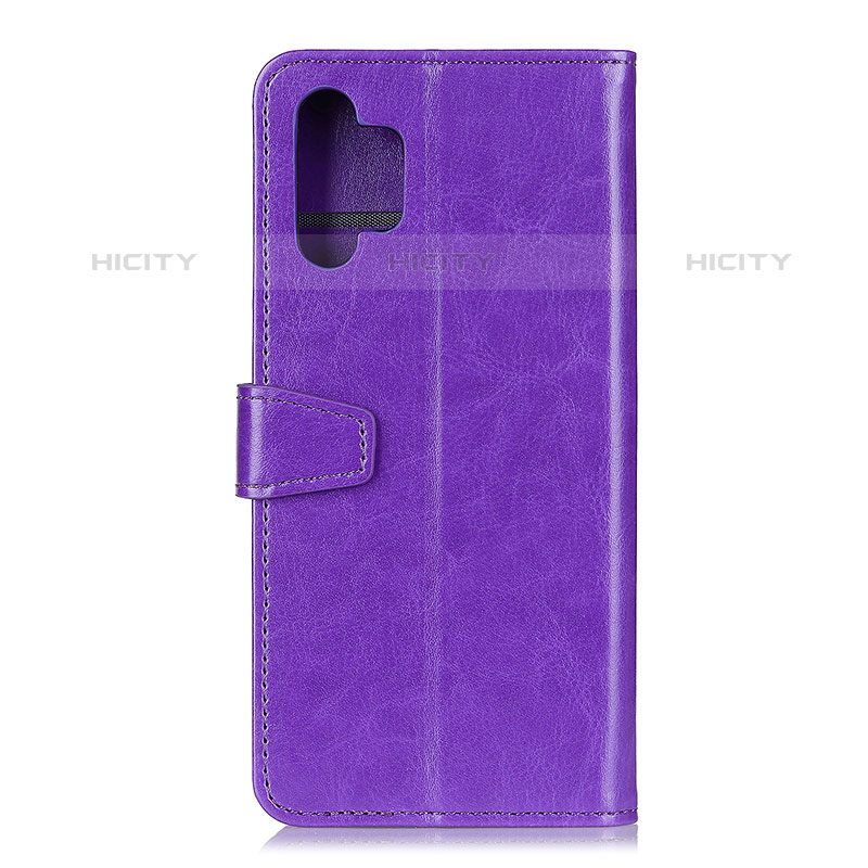 Handytasche Stand Schutzhülle Flip Leder Hülle A06D für Samsung Galaxy M32 5G Violett