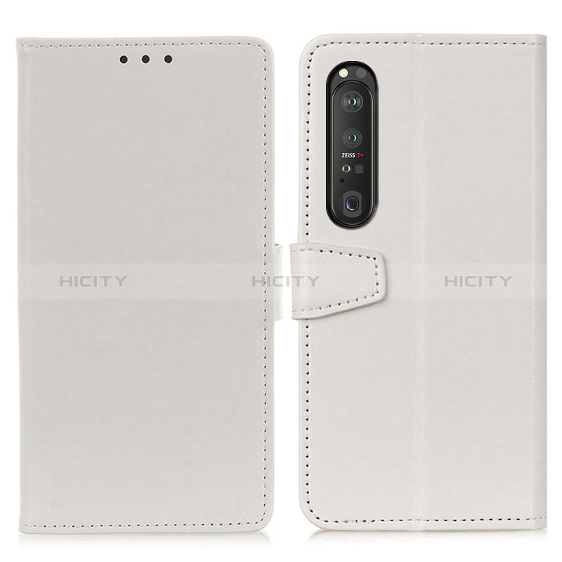 Handytasche Stand Schutzhülle Flip Leder Hülle A06D für Sony Xperia 1 III groß