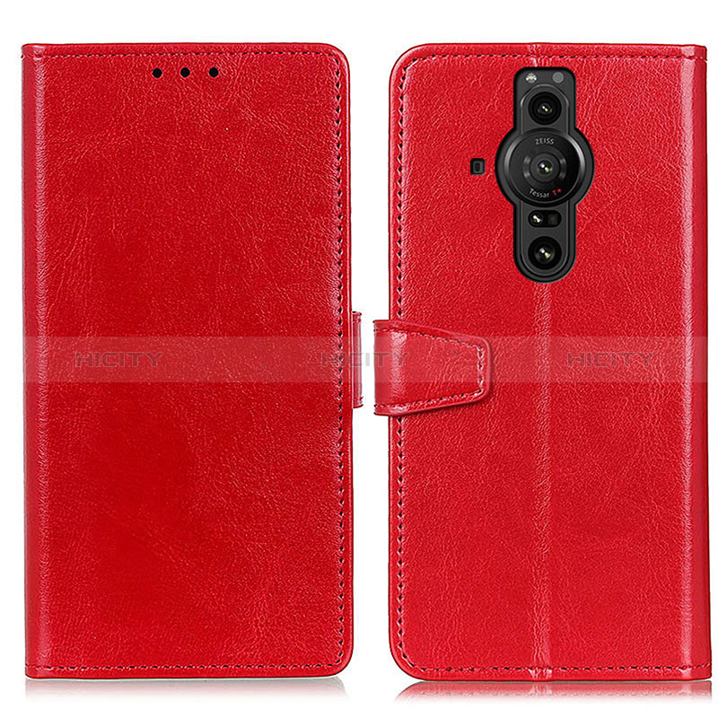 Handytasche Stand Schutzhülle Flip Leder Hülle A06D für Sony Xperia PRO-I