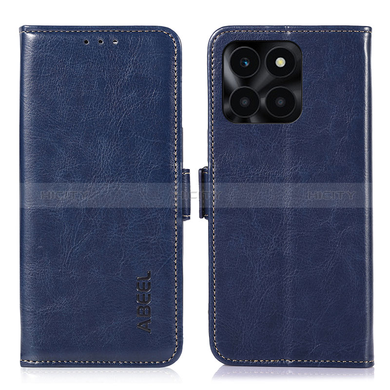 Handytasche Stand Schutzhülle Flip Leder Hülle A07D für Huawei Honor X6a groß