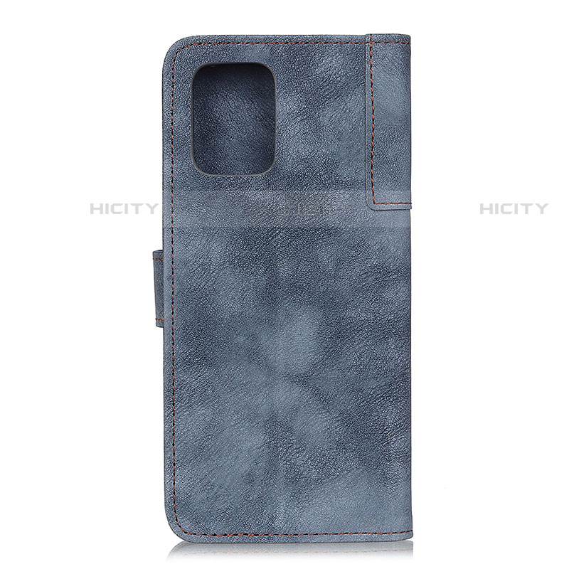 Handytasche Stand Schutzhülle Flip Leder Hülle A07D für Motorola Moto Edge S 5G Blau