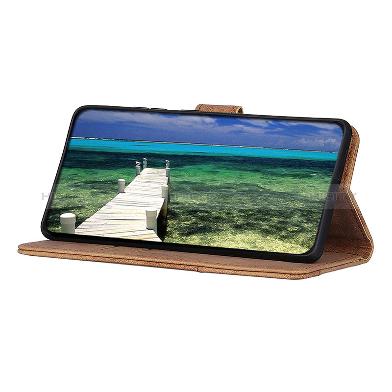 Handytasche Stand Schutzhülle Flip Leder Hülle A07D für Oppo A16 groß