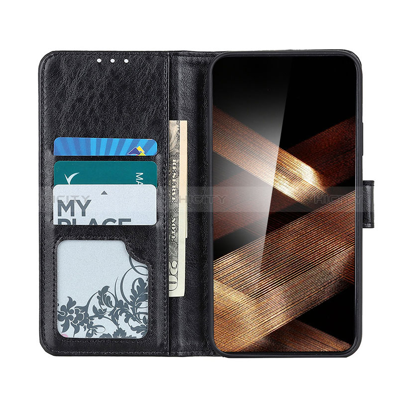 Handytasche Stand Schutzhülle Flip Leder Hülle A07D für Samsung Galaxy A15 4G groß