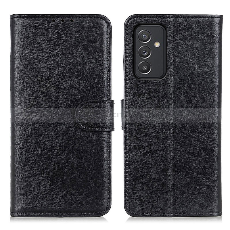 Handytasche Stand Schutzhülle Flip Leder Hülle A07D für Samsung Galaxy A35 5G Schwarz