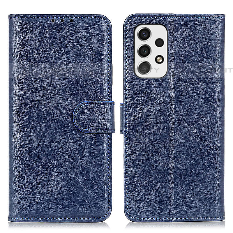 Handytasche Stand Schutzhülle Flip Leder Hülle A07D für Samsung Galaxy A53 5G Blau