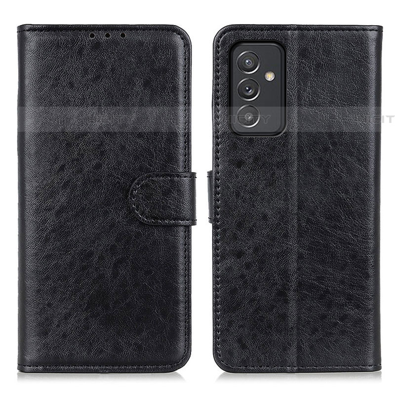 Handytasche Stand Schutzhülle Flip Leder Hülle A07D für Samsung Galaxy A82 5G Schwarz